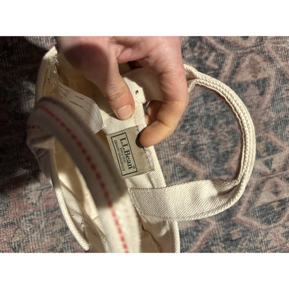Micro Mini Vintage LL Bean Boat & Tote Bag - Picture 3 of 4